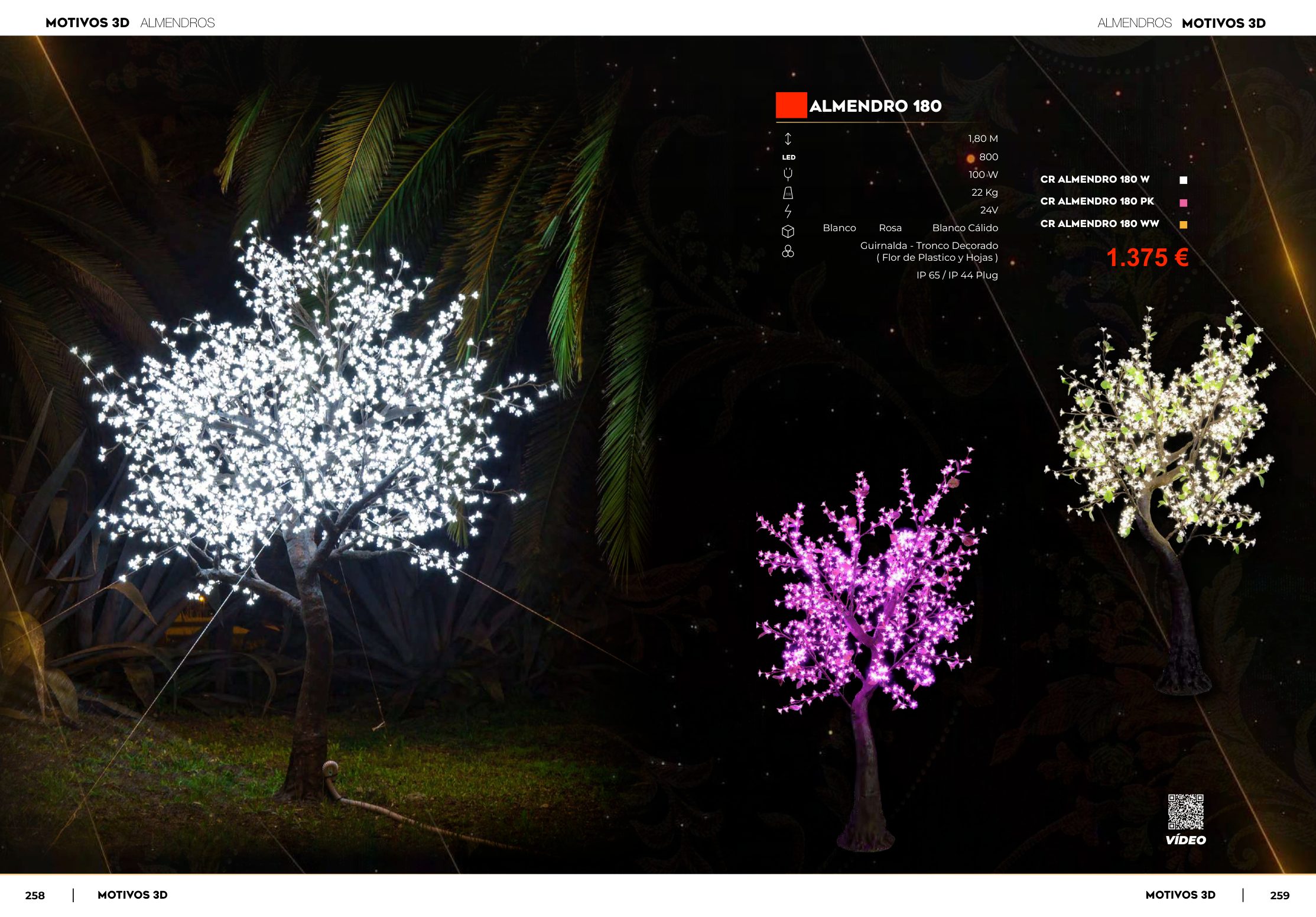 Motivos 3D Gigantes — Ref. CR ALMENDRO 180 WW (1.80M)