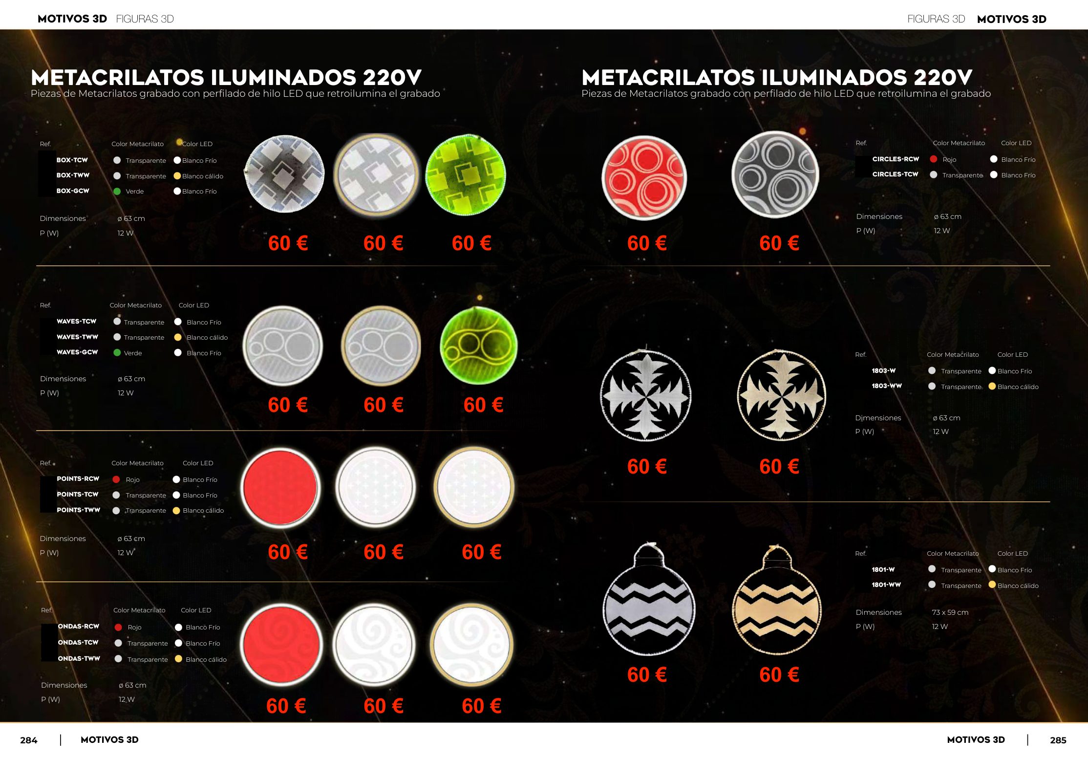 Motivos 3D Gigantes — Ref. CRA-1801-W