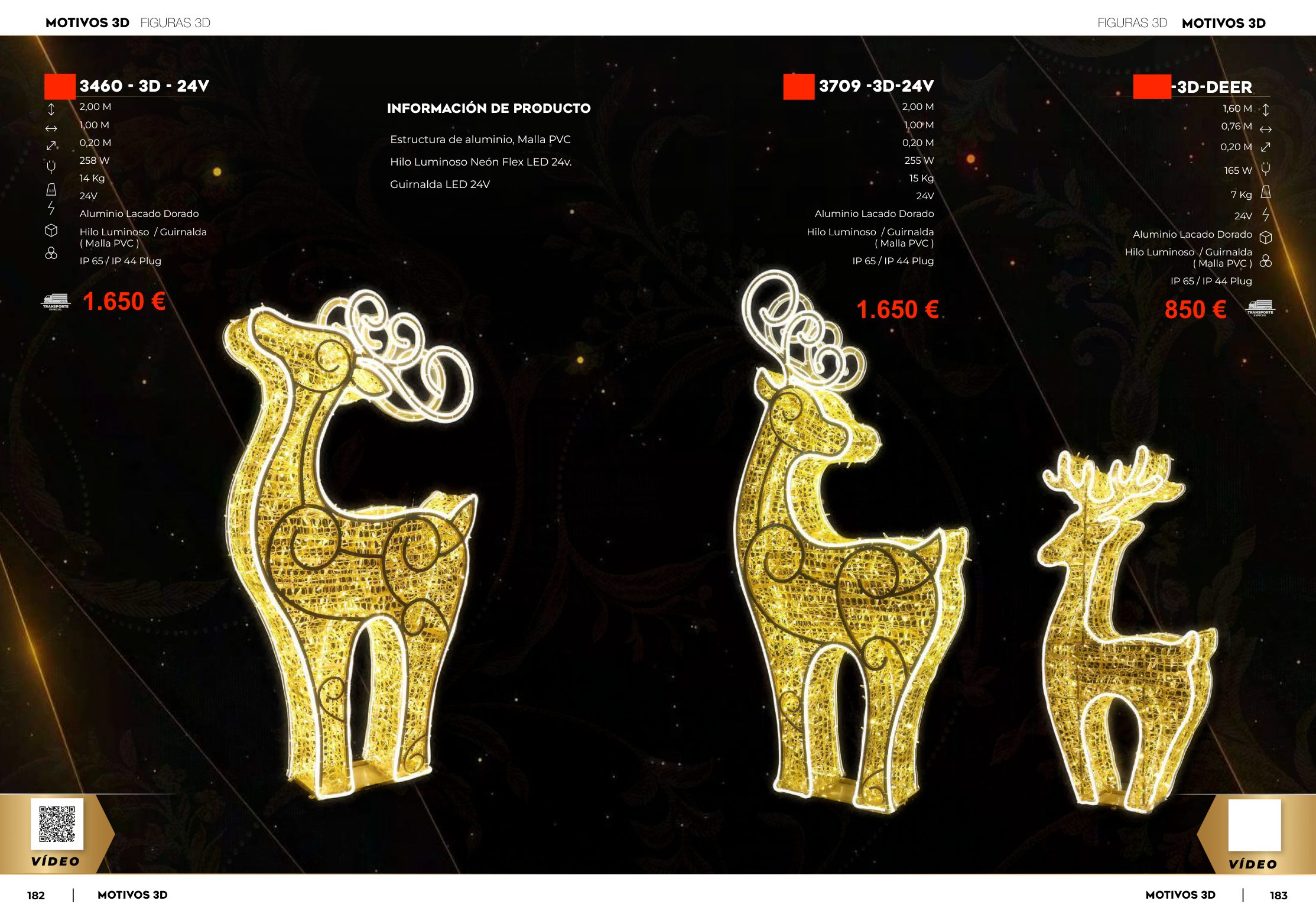Motivos 3D Gigantes — Ref. CR 3709 -3D-24v (2.00M x 1.00M x 0.20M)
